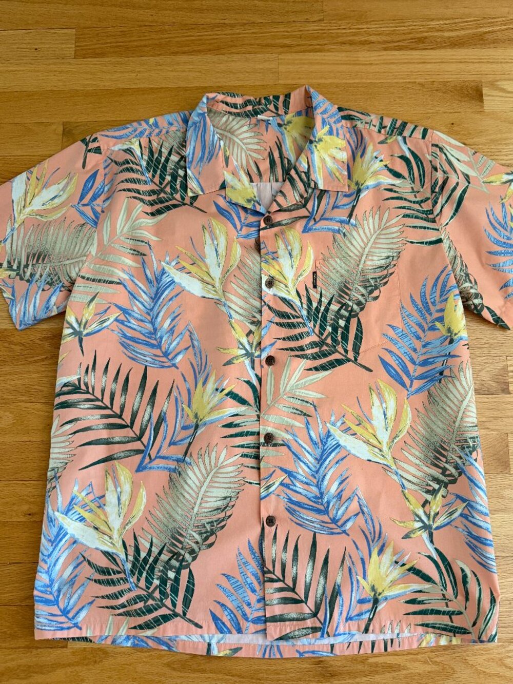 Palmwave 100% Cotton Hawaiian Shirt Size 2XL